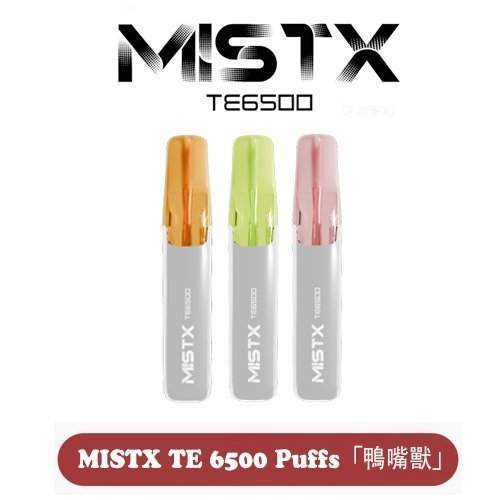MISTX 鴨嘴獸6500口拋棄式電子煙 MIST X 鴨嘴獸6500口拋棄式電子煙|陶瓷霧化芯・大容量續航・2026全新上市:圖片 1
