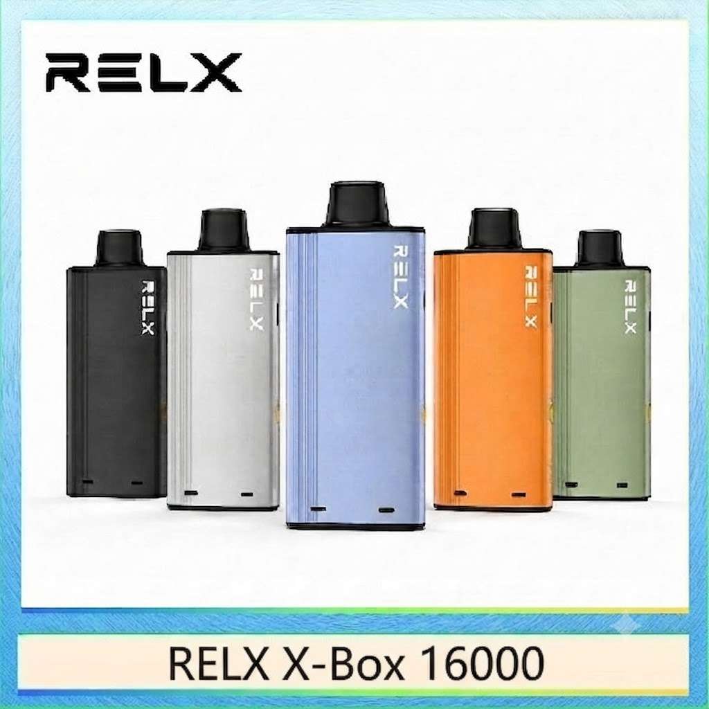RELX X-Box 16000 RELX Power Case X-BOX 16000 電子煙主機煙彈套裝 · 買三送一 · 限時優惠:圖片 1